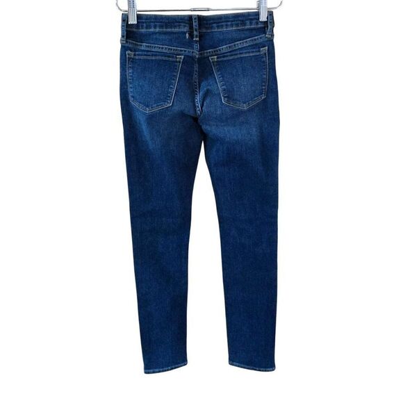 Gap Kids Stretch Super Skinny Jeans Size 12 Dark Wash Denim - Picture 2 of 9